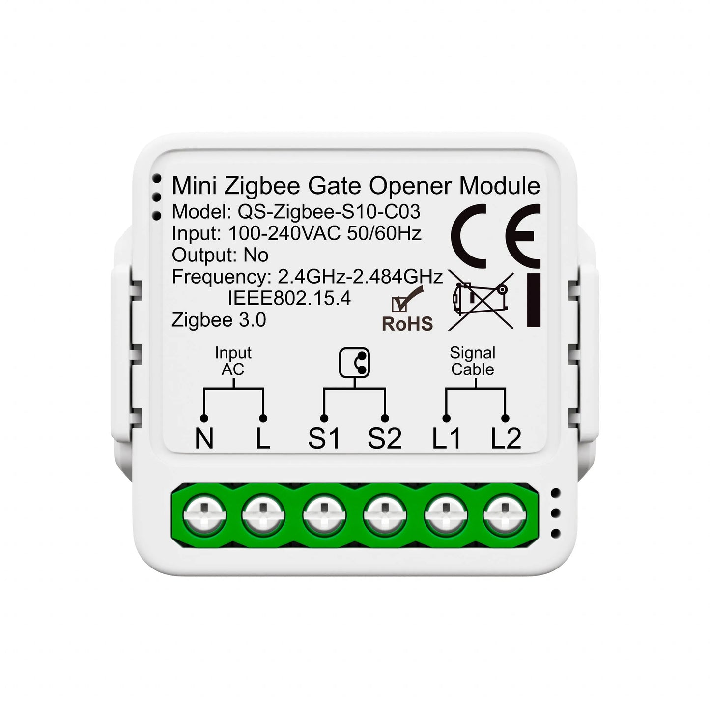 Ouvre-porte intelligent Tuya, Module de contrôleur de porte WiFi/Zigbee, Compatible avec Alexa Echo Google Home Siri