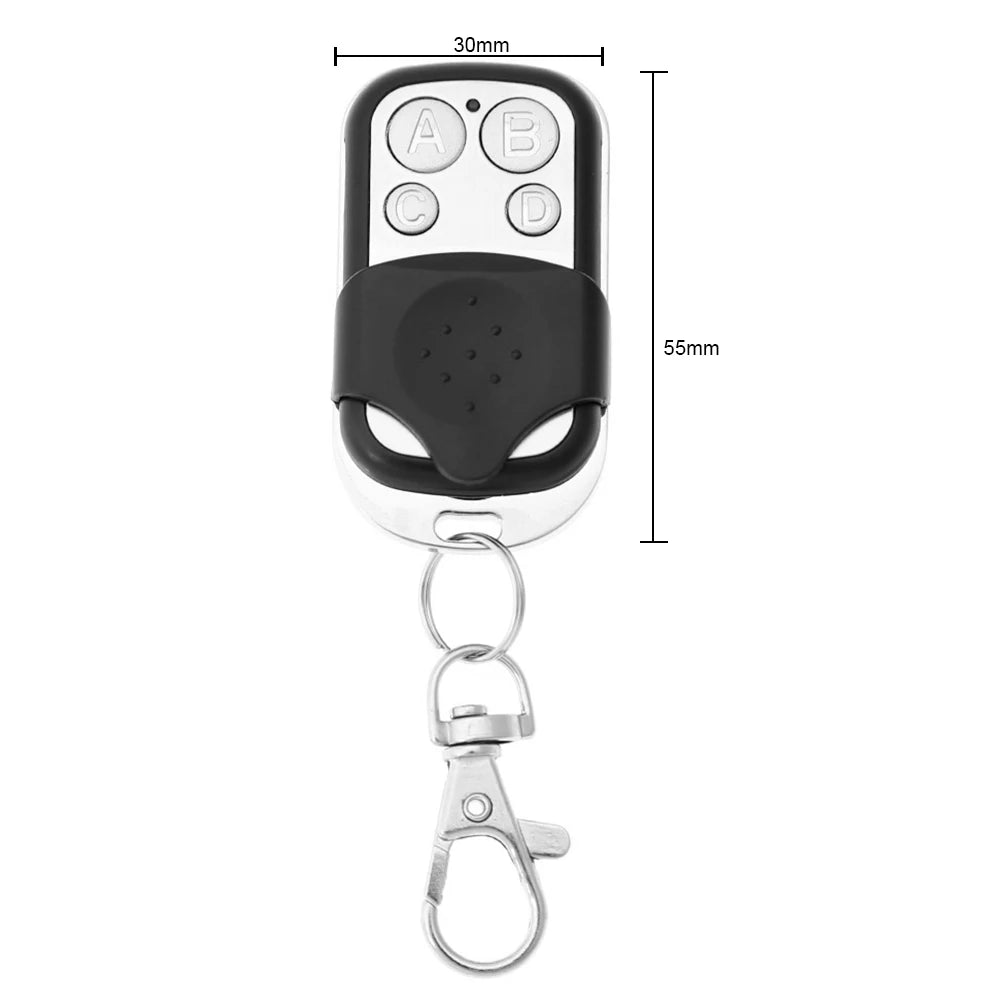 10 pièces 433MHz copie intelligente duplicateur télécommande 4 boutons électrique porte de Garage ouvre-porte télécommande Code de clonage clé de voiture