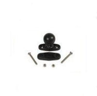 BALL D-SIZE 2.25, FLAT 2.5 CLAMP BASE