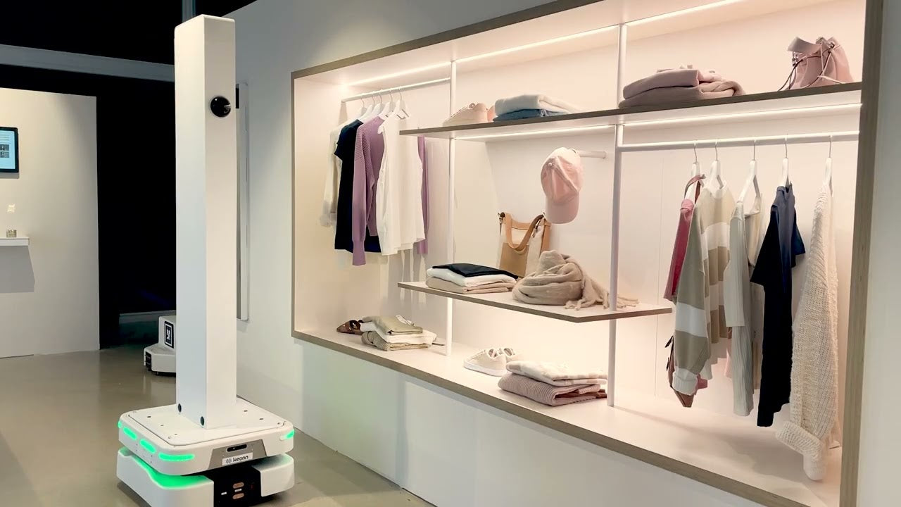 Keonn Robin‑200 – Robot RFID autonome d’inventaire et de localisation