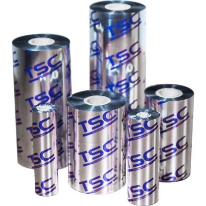 Thermal transfer ribbons, thermal transfer ribbon, TSC, resin, 84mm, rolls/box 12 rolls/box