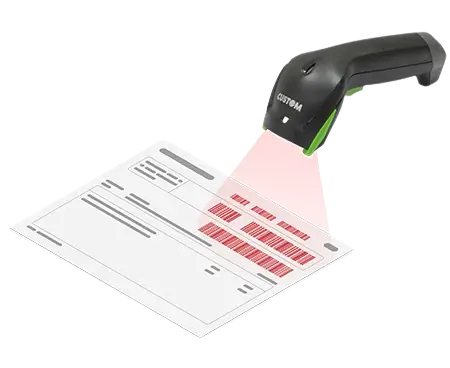 Custom ScanMatic SM420 – Lecteur code-barres 2D professionnel