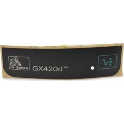 Nameplate, GX420d with LCD (Direct Thermal)