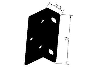 19inch  1.5U Mounting Bracket