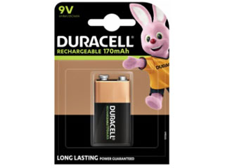 Duracell 9V Rechargeable - Piece(1)
