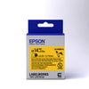 Epson LK-6YBA14 - Thermorétrécissant (HST) - Noir sur Jaune - Diam. 14mmx2.5m