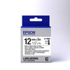 Epson LK-4WBH - Spécial hautes températures - Noir sur Blanc - 12mmx2m