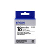 Epson LK-5WBN - Standard - Noir sur Blanc - 18mmx9m