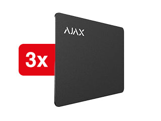 Ajax Batch of Pass (3 pcs) - Black