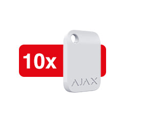 Ajax Batch of Tag (10 pcs) - White