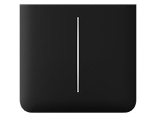 Ajax SideButton (2-gang) black Vertical