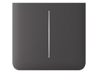 Ajax SideButton (2-gang) grey Vertical