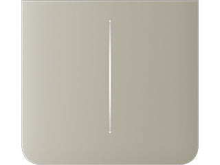 Ajax SideButton (2-gang) ivory Vertical