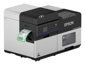Epson ColorWorks C8000e (BK) imprimante pour étiquettes Jet d'encre Couleur 600 x 1200 DPI 300 mm/sec Avec fil &sans fil Ethernet/LAN