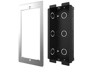 R20K/B flush mount kit silv.