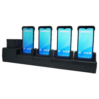 Multi-slot charing cradle (4x terminal and 4x batt
