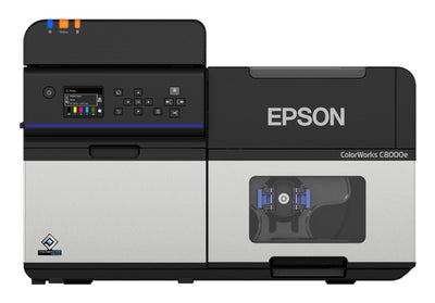 Epson ColorWorks C8000e (BK) imprimante pour étiquettes Jet d'encre Couleur 600 x 1200 DPI 300 mm/sec Avec fil &sans fil Ethernet/LAN