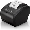 MUNBYN 80mm USB Thermal Receipt Printer, Paper Cutting Function, POS Printer Ticket Ethernet, Supermarket Kitchen Posde for Windows/Mac/Linux, Command ESC/POS, Black