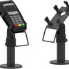 Support Ergonomique pour Terminal de Paiement POS de Comptoir - Support de Terminal de Paiement avec Poignée, Rotation à 180°, Inclinaison à 45°,Montage pour Vis ou Adhésive (UNIVERSEL)