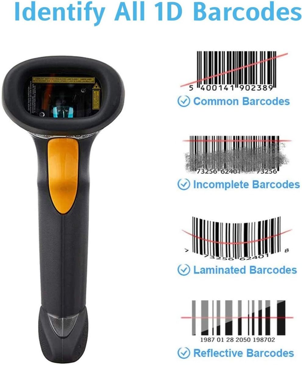 Kit Zebra LS2208 Scanner + Support + Câble