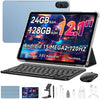 Blackview Mega8 Tablette 13 Pouces Android 15, 90Hz 2K Tablette Tactile, 2.2GHz Octa-Core T620 Tablettes Gaming, 12Go RAM + 256Go ROM/2To TF, 4G LTE SIM, 11000mAh/50MP + 13MP/Gemini AI2.0/Widevine L1