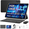 Blackview Mega8 Tablette 13 Pouces Android 15, 90Hz 2K Tablette Tactile, 2.2GHz Octa-Core T620 Tablettes Gaming, 12Go RAM + 256Go ROM/2To TF, 4G LTE SIM, 11000mAh/50MP + 13MP/Gemini AI2.0/Widevine L1