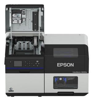Epson ColorWorks C8000e (MK) imprimante pour étiquettes Jet d'encre Couleur 600 x 1200 DPI 300 mm/sec Avec fil &sans fil Ethernet/LAN