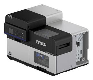 Epson ColorWorks C8000e (BK) imprimante pour étiquettes Jet d'encre Couleur 600 x 1200 DPI 300 mm/sec Avec fil &sans fil Ethernet/LAN