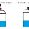 Détecteur d'application Mobile sans fil ultrasonique, capteur de niveau de liquide, d'eau, de carburant, d'huile, indicateur d'alarme, moniteur de réservoir à distance TLC2206