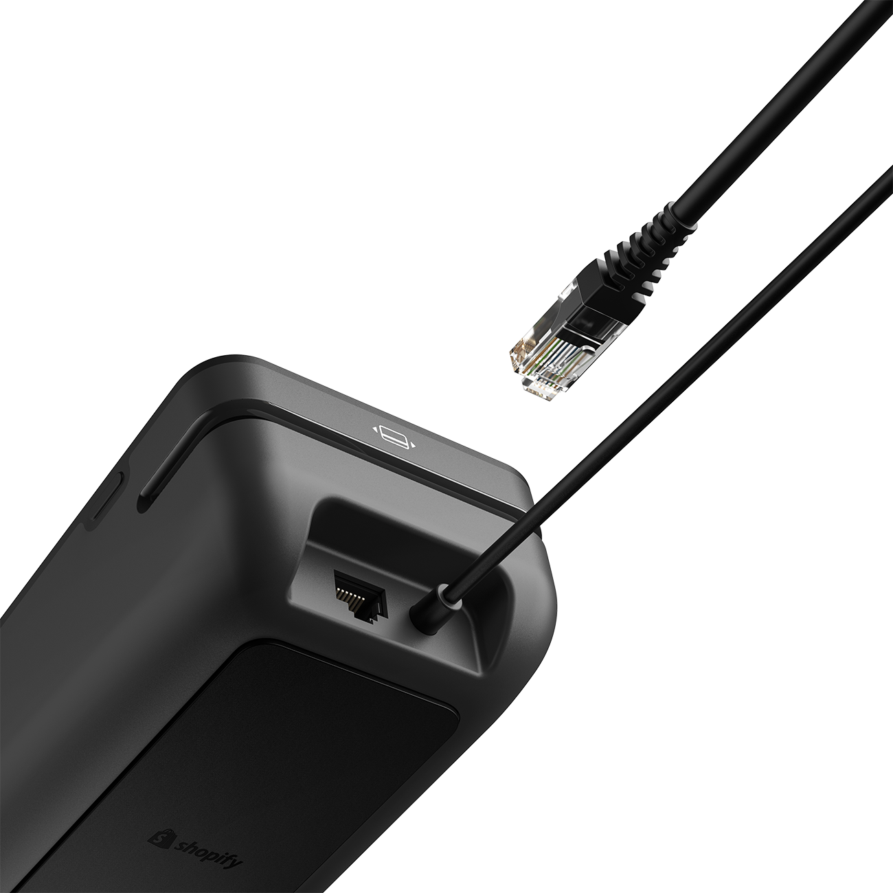 Station d'accueil pour terminal de point de vente Shopify