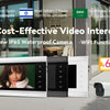 Jeatone Tuya 7 pouces WiFi interphone vidéo sans fil interphone avec caméra oculaire de détection automatique 1080P pour maison appartement extérieur