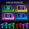 TurnRGB-Bande lumineuse LED avec télécommande à 24 touches, 10m, diviseur de musique, proxy, SMD5050, TV, PC, maison