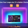 TurnRGB-Bande lumineuse LED avec télécommande à 24 touches, 10m, diviseur de musique, proxy, SMD5050, TV, PC, maison