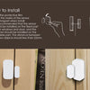 Aqara-Mini Capteur de Porte et Fenêtre Intelligent Zigbee, Connexion Sans Fil, Alarme, Maison Intelligente, HomeKit pour Xiaomi ata jia Mi Home