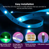 TurnRGB-Bande lumineuse LED avec télécommande à 24 touches, 10m, diviseur de musique, proxy, SMD5050, TV, PC, maison
