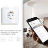 BSEED-Prise Murale Wifi EU Standard 86x86mm, Moniteur d'Alimentation Intelligent, Fonctionne avec Google Alexa