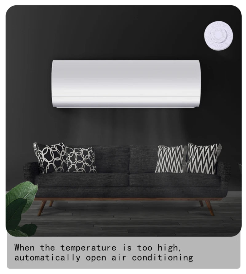 Tuya Zigbee/WiFi capteur de qualité de l'air moniteur boîte à air intelligente PM2.5 compteur de CO2 formaldéhyde cov capteur de température et d'humidité et passerelle