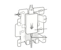 Zebra wall mount, kit