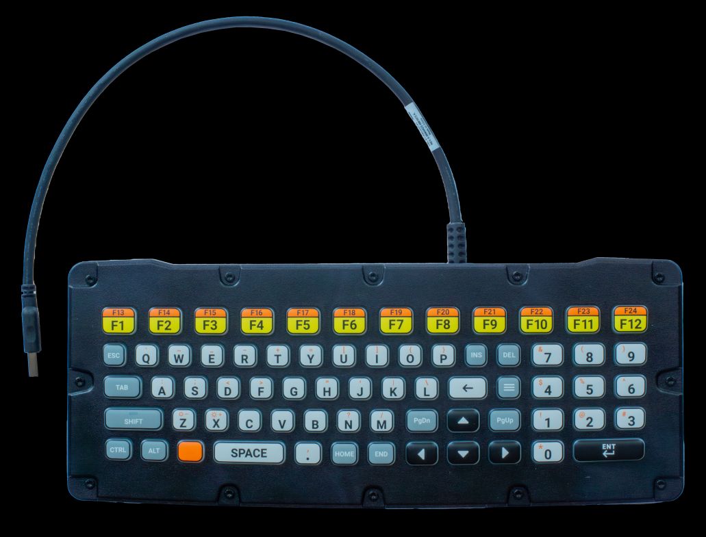 Vc70 Usb Heated Kybd Qwerty avec  22Cm Cbl