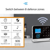 Zagreb O-Système d'alarme sans fil pour la sécurité à domicile, alarme antivol, Tuya Smart App, fonctionne avec Alexa, WiFi, 433MHz, 101