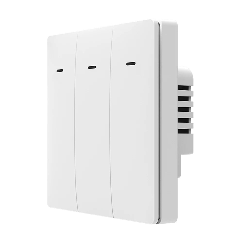 Joli Mural Intelligent à 1/2/3 lèvent, Commande Vocale, Alexa, Google Home, Tuya, Application WIFI, Télécommande, Bouton Poussoir, Aucun airies Requis