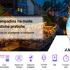 Ampoule intelligente Wi-Fi Alexa E14, 4.5W, 385Lm, 40W équivalent, RGBW blanc froid chaud, compatible avec Alexa, Google Home