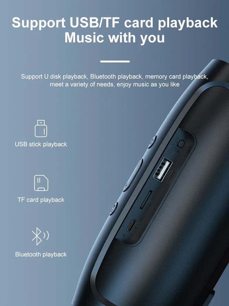 XIAOMI Portable Bluetooth haut-parleur Mini sans fil haute fidélité Surround son extérieur étanche Camping fête haut-parleur