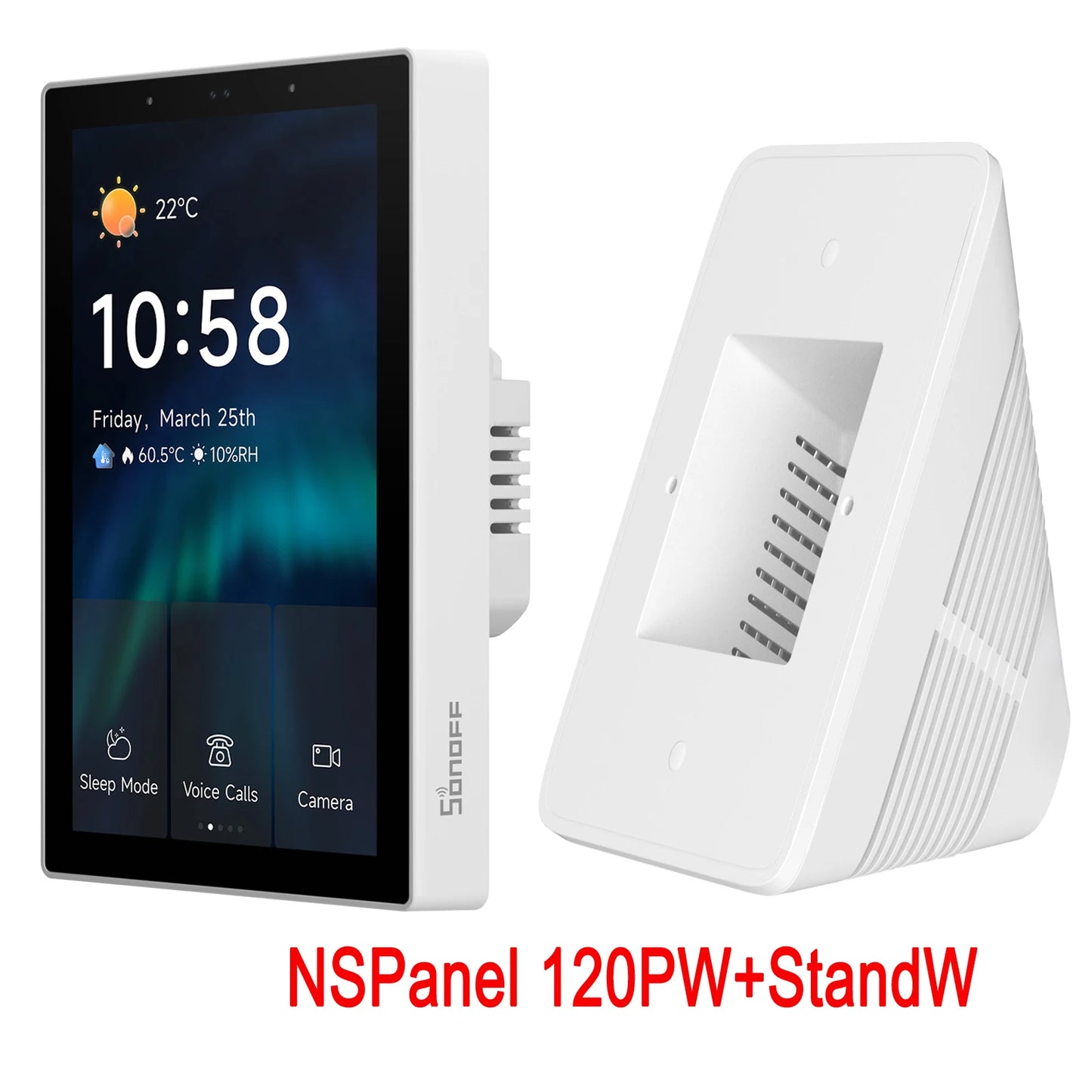 SONOFF NSPanel Pro 120 Type panneau de commande pour maison intelligente consommation d'énergie intelligente Module de commutation bricolage prise en charge des appareils Sonoff