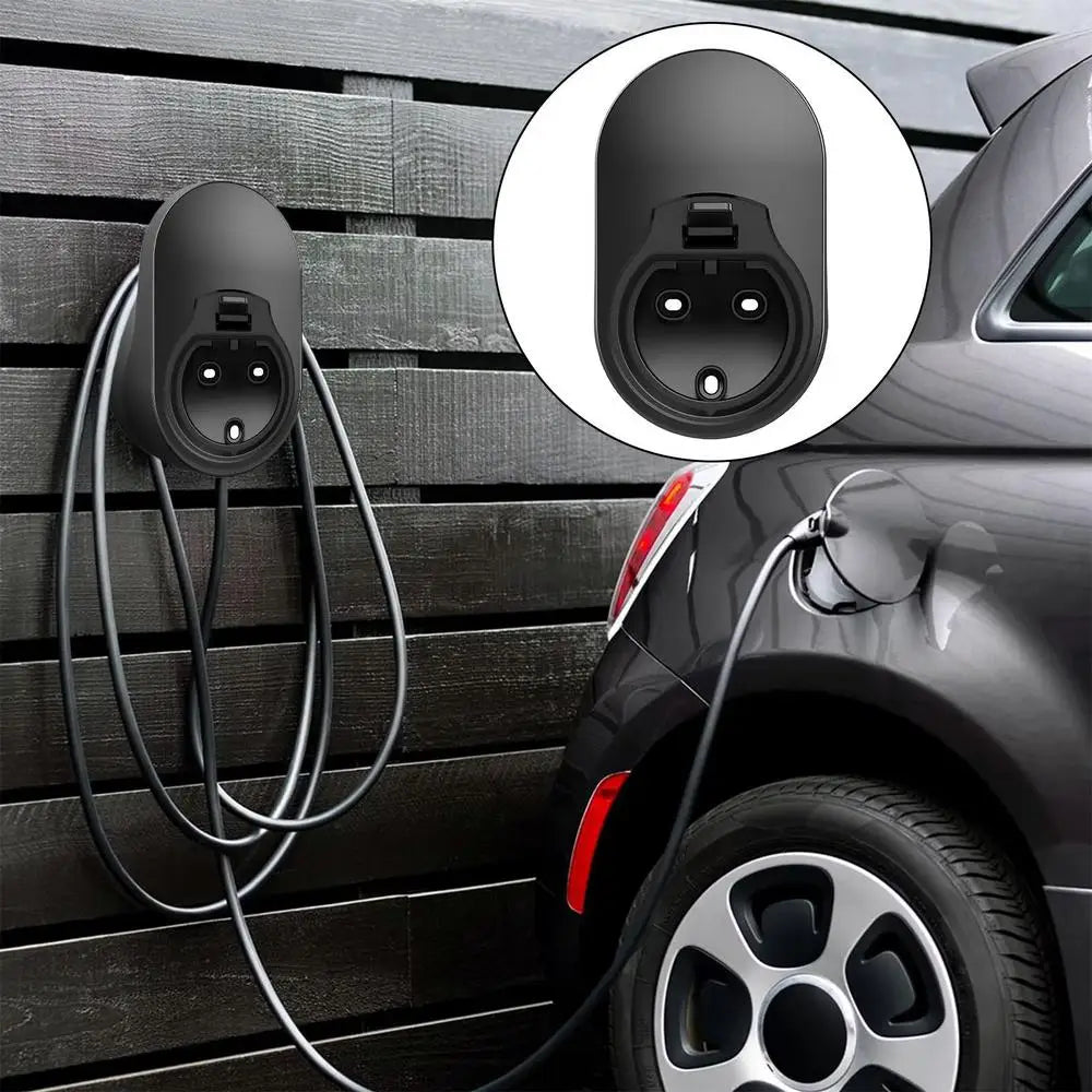 EV support de chargeur de voiture électrique support mural véhicule SUV support de chargeur de voiture prise Portable connecteur mural étui