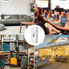 Tuya Zigbee WiFi capteur de température et d'humidité APP moniteur à distance pour maison intelligente var SmartLife fonctionne avec Alexa Google Assistant