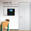 Nouveau système d'alarme domestique sans fil 2G GSM WiFi avec détecteur de mouvement alarme antivol pour Tuya SmartLife APP alarme de maison de jardin