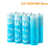 DLGpower-Batterie lithium-ion aste AA/aa, pour jouet électrique, souris sans fil, chargeur, 4/8 p12, 1,5 V, 3300mWh