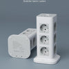 TESSAN Tour Extension Multiprise Protection contre les surtensions (1700J) avec 8 prises AC et 3 Ports USB Prise Multiple avec interrupteur pour la maison