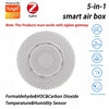 Tuya Zigbee/WiFi capteur de qualité de l'air moniteur boîte à air intelligente PM2.5 compteur de CO2 formaldéhyde cov capteur de température et d'humidité et passerelle